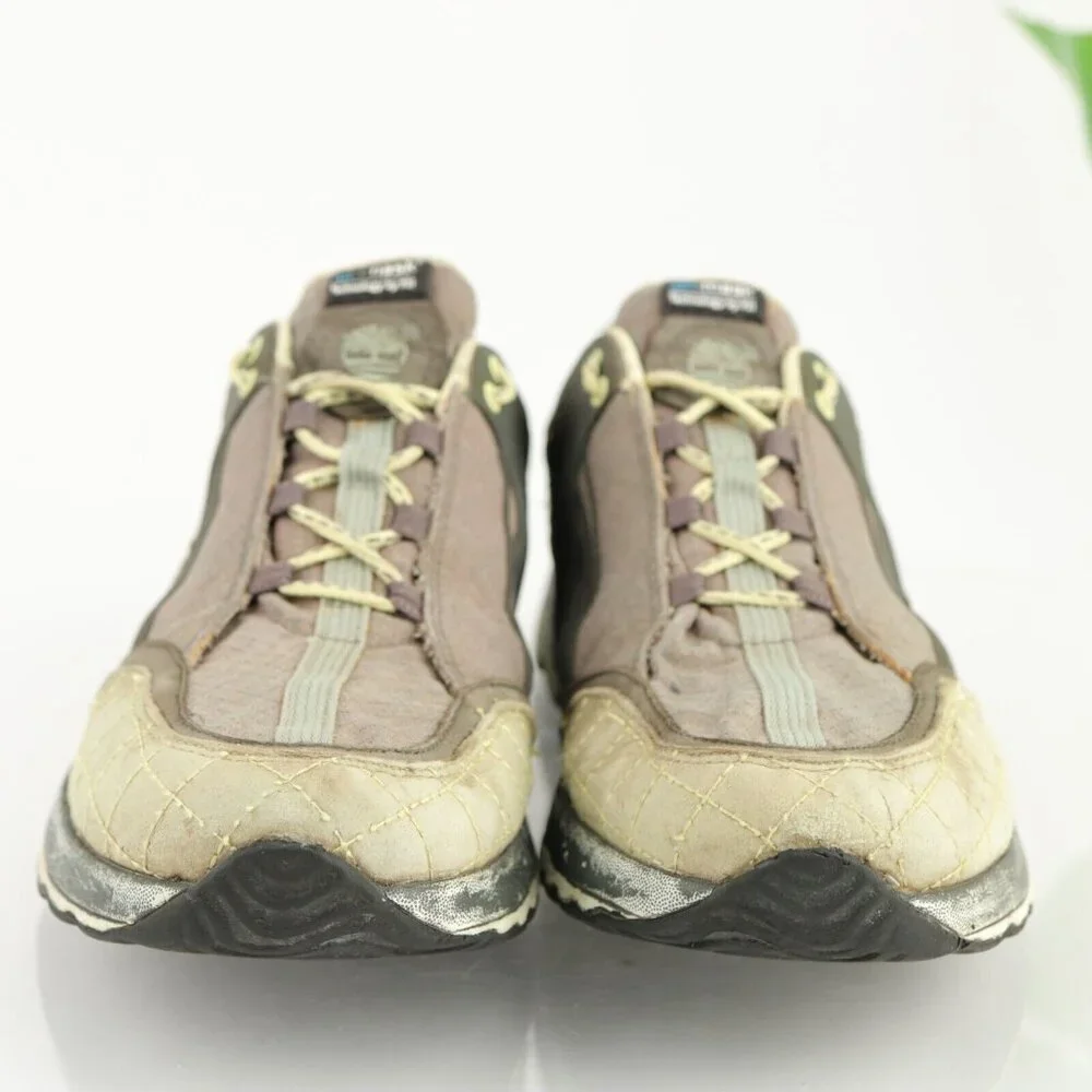 Timberland Womens Trail Wave Sneaker Size 11‎ Gray Leather HIking Outdoor Shoe